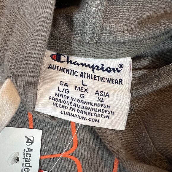 Auburn Tigers Hoodie Mens‎ Large NCAA Football Pullover Sweatshirt Champion New - Picture 4 of 10